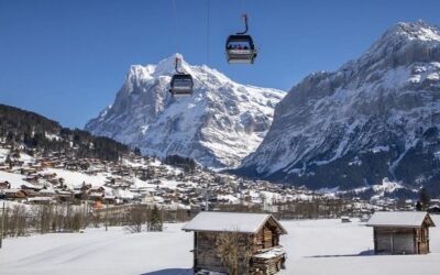 Grindelwald i Schweiz